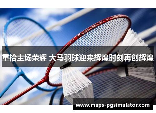 重拾主场荣耀 大马羽球迎来辉煌时刻再创辉煌