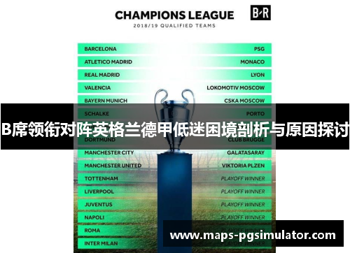 B席领衔对阵英格兰德甲低迷困境剖析与原因探讨